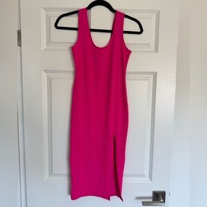 Fashion Nova Ribbed Midi Dress
